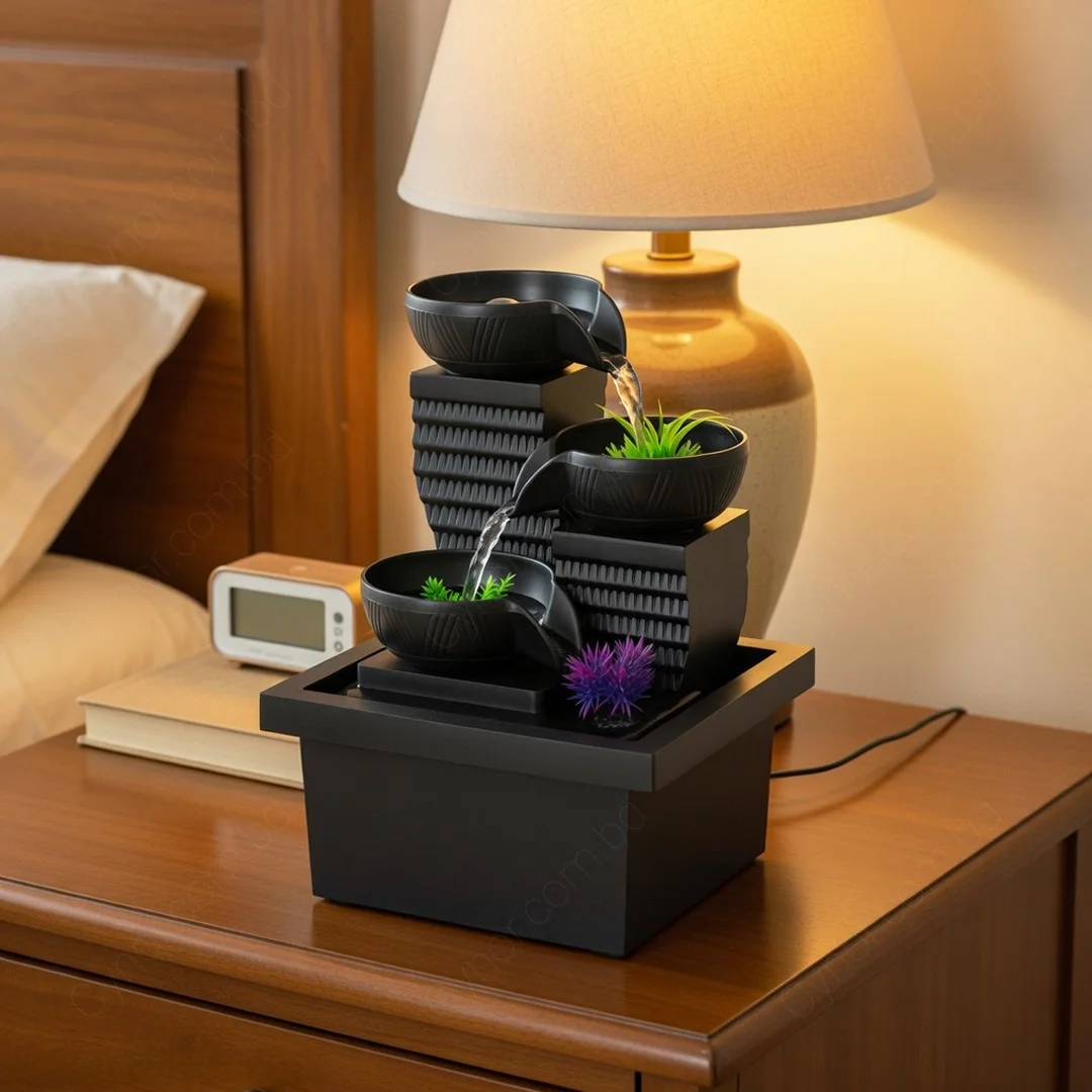 USB Portable Indoor Water Fountain Medium Size Decor